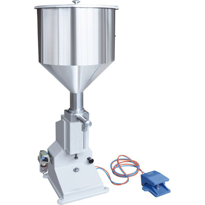 Range de remplissage de 5 à 50 g Machine de remplissage manuelle de pâte liquide pneumatique semi-automatique