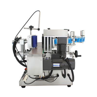 Étiquetage sans effort avec une machine automatique auto-adhésive ronde d'étiquetage de bouteille de 130 kg