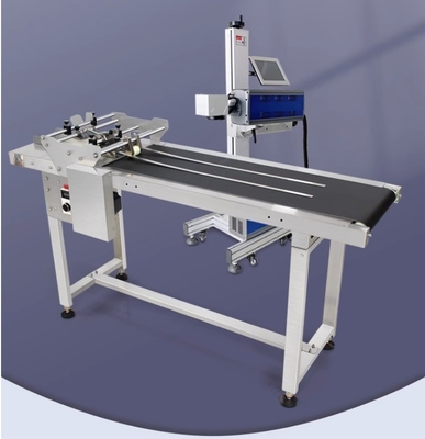 120w à grande vitesse imprimante à date automatique complète codeur machine de pagination à charge utilisée avec convoyeur
