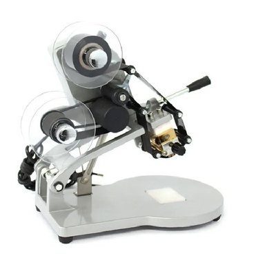 240*240*140 mm machine à estampage semi-automatique pour l'impression de la date d'expiration sur les sacs pratiques
