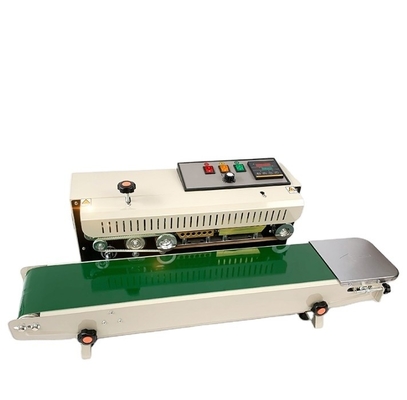220V/50HZ FR-900 Machine d'étanchéité en bande continue pour sacs en plastique Plage de température 0-300C