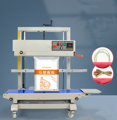FR-1100V électrique automatique verticale étancheur à bande continue pour film plastique grande poche