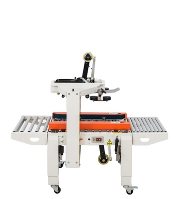 6-12 mm largeur d'étanchéité Automatique haut et bas de l'entraînement ceinture adhésive ruban adhésif étancheuse boîte boîte carton machine d'étanchéité