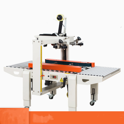 6-12 mm largeur d'étanchéité Automatique haut et bas de l'entraînement ceinture adhésive ruban adhésif étancheuse boîte boîte carton machine d'étanchéité
