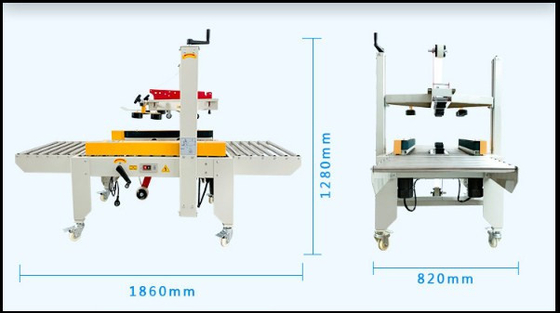 FXC-5050 machine à emballer le carton pour le mouvement en douceur