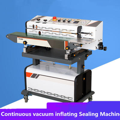 85 kg LF1080 machine de scellage en bande continue commerciale avec scellage sous vide 220V/50HZ
