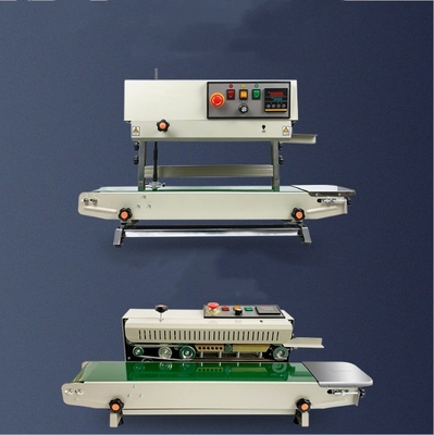 FR-990 machine d'étanchéité à bande continue verticale facile à utiliser et idéale pour les textiles