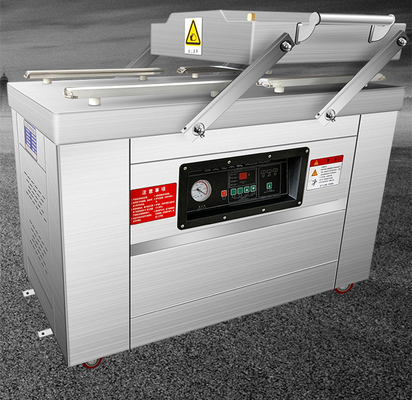 Cartons électriques fournis machine d'emballage sous vide à double chambre avec 1000W 750W de puissance