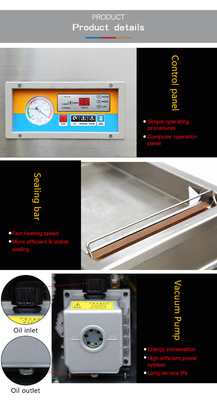 Pression de vide ultime 1KPa DZ-300 Sélecteur de vide automatique industriel alimentaire portable