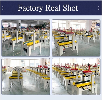 240W Machine d'étanchéité à la bande de carton Machine d'emballage automatique pour emballage en papier