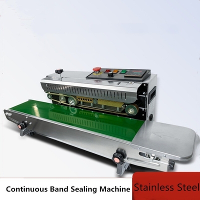 2023 Machine automatique de scellage en bande continue avec impression de date et tension 220V/50HZ