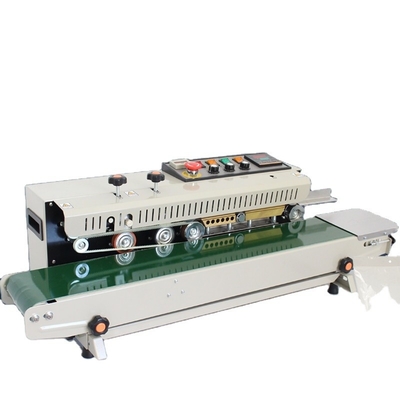 2023 Machine automatique de scellage en bande continue avec impression de date et tension 220V/50HZ