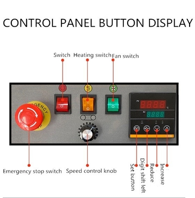 Tissus facile à 220V / 50HZ automatique verticale étancheur à bande continue pour sac en plastique