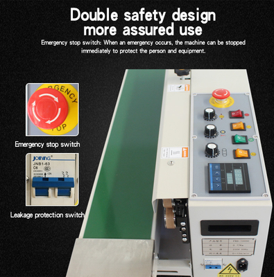 L924*W392*H308mm Machine d'étanchéité de remplissage thermique par induction de film plastique pour sac alimentaire