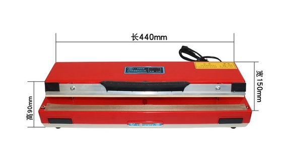 Largement utilisé chauffage manuel à impulsion Sacs ménagers Machine d'étanchéité à la main Largeur d'étanchéité 3 mm
