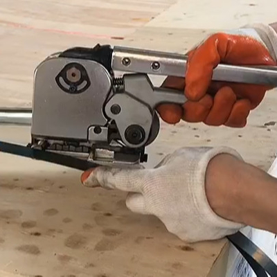 Machine à outils manuelle de fixation de sangles en acier sans jointure pour ceinture en acier de 12,7 à 19 mm de largeur