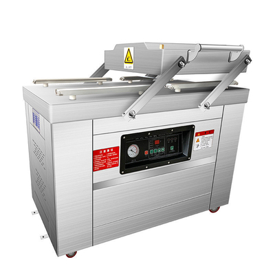 Machine d'emballage sous vide à double chambre commerciale DZ-400/2SA pour la distribution alimentaire