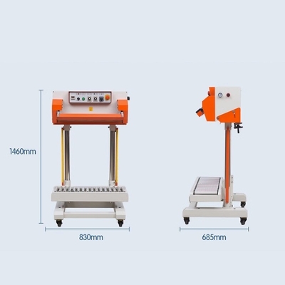 50 kg de capacité maximale de charge, scellant pneumatique vertical pour emballage et conservation au détail