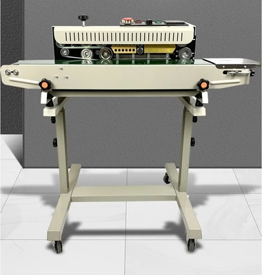 Machine de scellage à bande d'étanchéité verticale pour sacs en plastique Vitesse maximale 12 m/min