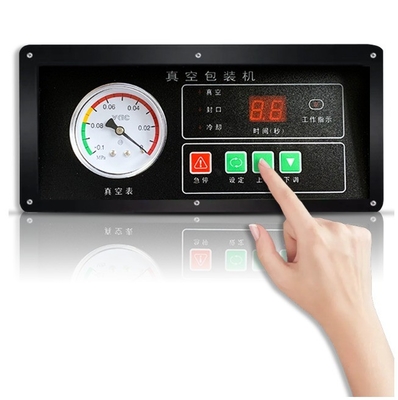 Pompes sous vide 900W Machine d'emballage sous vide de viande avec taille de chambre L380*W400*H140mm