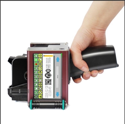 Imprimante à jet d'encre à main à couleur unique pour l'anglais Numéro Qr/code à barres à prix abordable
