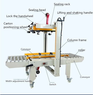 FXJ-6050 Machine de pliage et de collage de cartons semi-automatique Le choix idéal pour les emballages