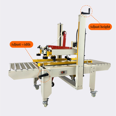 Machine de pliage et de scotchage à prix abordable pour une vitesse de scellement de 1000 CT/h