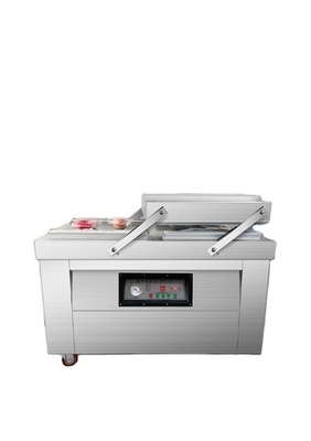 Emballage alimentaire sans effort avec machine à vide rotative automatique en acier inoxydable DZ-500