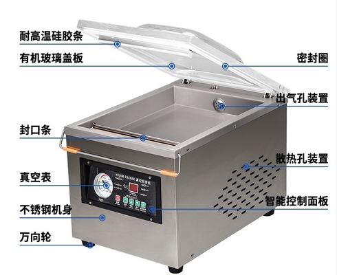 27 kg de machine à emballer pour l'industrie commerciale alimentaire sous vide pour l'année 2023