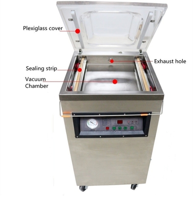 Machine d'emballage sous vide de qualité commerciale d'une capacité de 70 kg et d'une conception conviviale