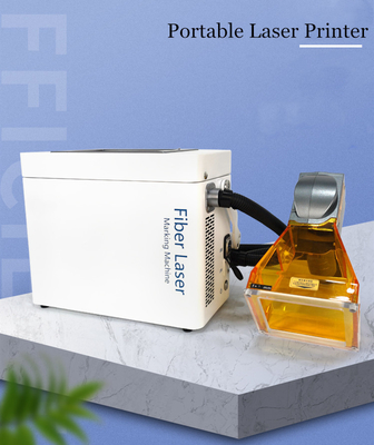 Facile à déplacer 20W 30W gravure métallique portable avec refroidissement à l'air