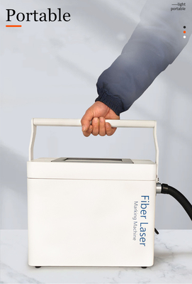 Facile à déplacer 20W 30W gravure métallique portable avec refroidissement à l'air