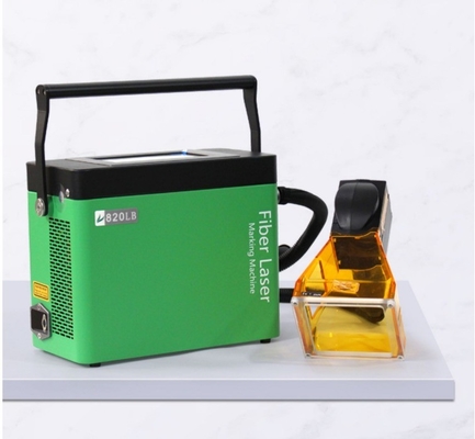 Machine de marquage au laser multifonctionnelle pour le corps des bouteilles en carton en plastique avec code à barres/code QR