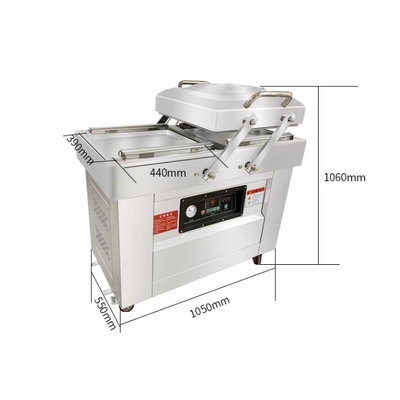DZ-600/2SB Département double rainure économiseur d'aliments pompe commerciale étancheur sous vide pour emballage