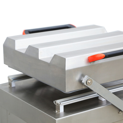 Puissance d'étanchéité de 800W DZ-500/2SA Machine automatique à double chambre à vide pour emballer la viande