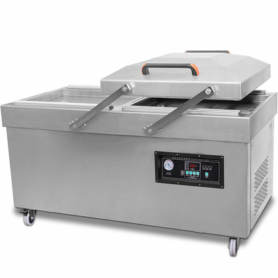 Machine à emballer sous vide à grande rainure semi-automatique de qualité automatique pour poulet industriel