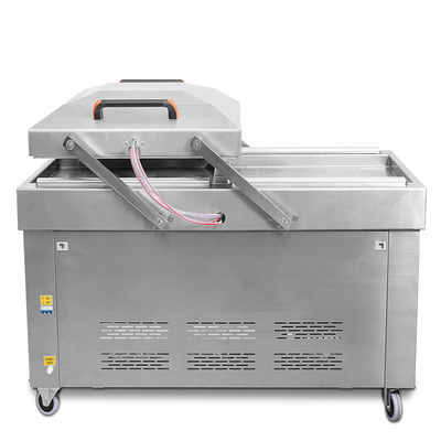 Machine à emballer sous vide à grande rainure semi-automatique de qualité automatique pour poulet industriel