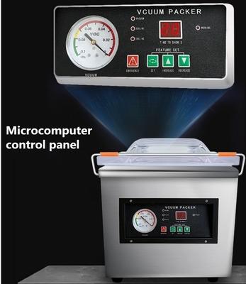 Longue durée de vie Les machines d'emballage sous vide de bureau pour le stockage de viande fraîche, de poisson et de légumes