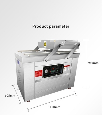DZ-400/2SA Sélecteur à vide à double chambre multifonctionnel pour fruits et viandes de poissons surgelés