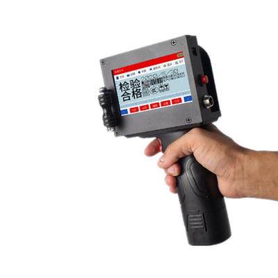 Vitesse d'impression de 40 m/min Imprimante à jet d'encre portable pour numéro de lot et timbre de date d'expiration