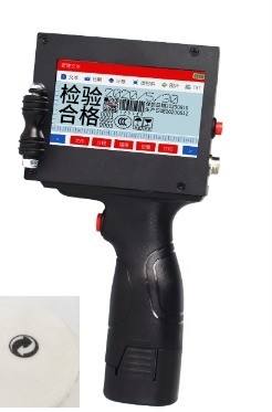 Vitesse d'impression de 40 m/min Imprimante à jet d'encre portable pour numéro de lot et timbre de date d'expiration