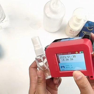 12Imprimante à jet d'encre portable de.7 mm Mini130 pour les solutions d'identification de chantier de construction