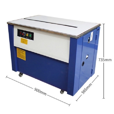Machine de fixation semi-automatique à fusion à chaud à table haute pour emballage rapide en carton