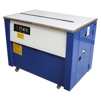 Machine de fixation semi-automatique à fusion à chaud à table haute pour emballage rapide en carton