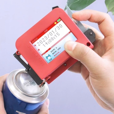 Imprimante à jet d'encre à poche mini à main pour sac en plastique Code à barres de date QR Code 3 KG