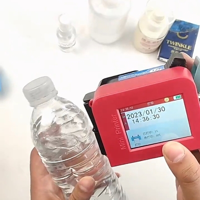 Imprimante à jet d'encre à poche mini à main pour sac en plastique Code à barres de date QR Code 3 KG