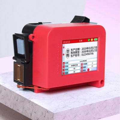 Imprimante à jet d'encre à poche mini à main pour sac en plastique Code à barres de date QR Code 3 KG