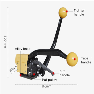 A333 outil de fixation manuel en acier inoxydable