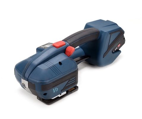 Machine de fixation de sangles en PET à batterie rechargeable portable V2 pour les sangles de 13 à 16 mm