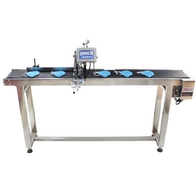 Imprimante à jet d'encre semi-automatique pour l'impression de masques automatiques portables et de logos de bouteilles en carton
